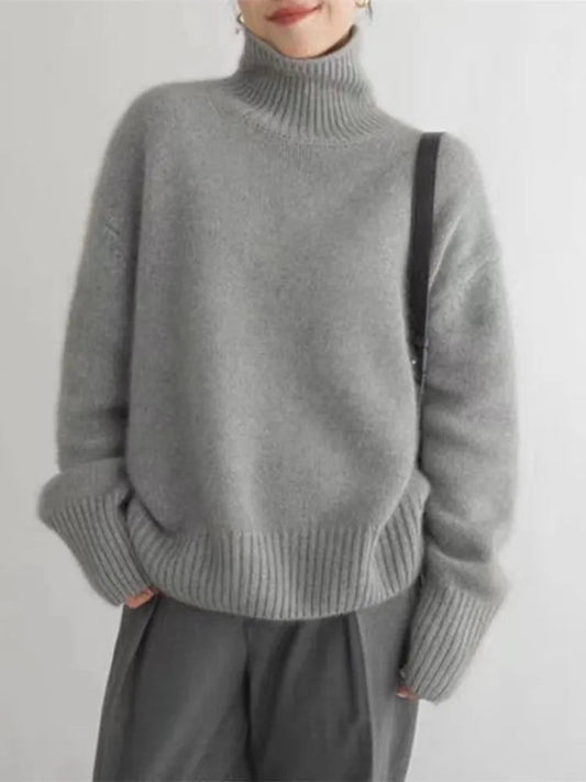Amaya | Luxe Cashmere Turtleneck Sweater